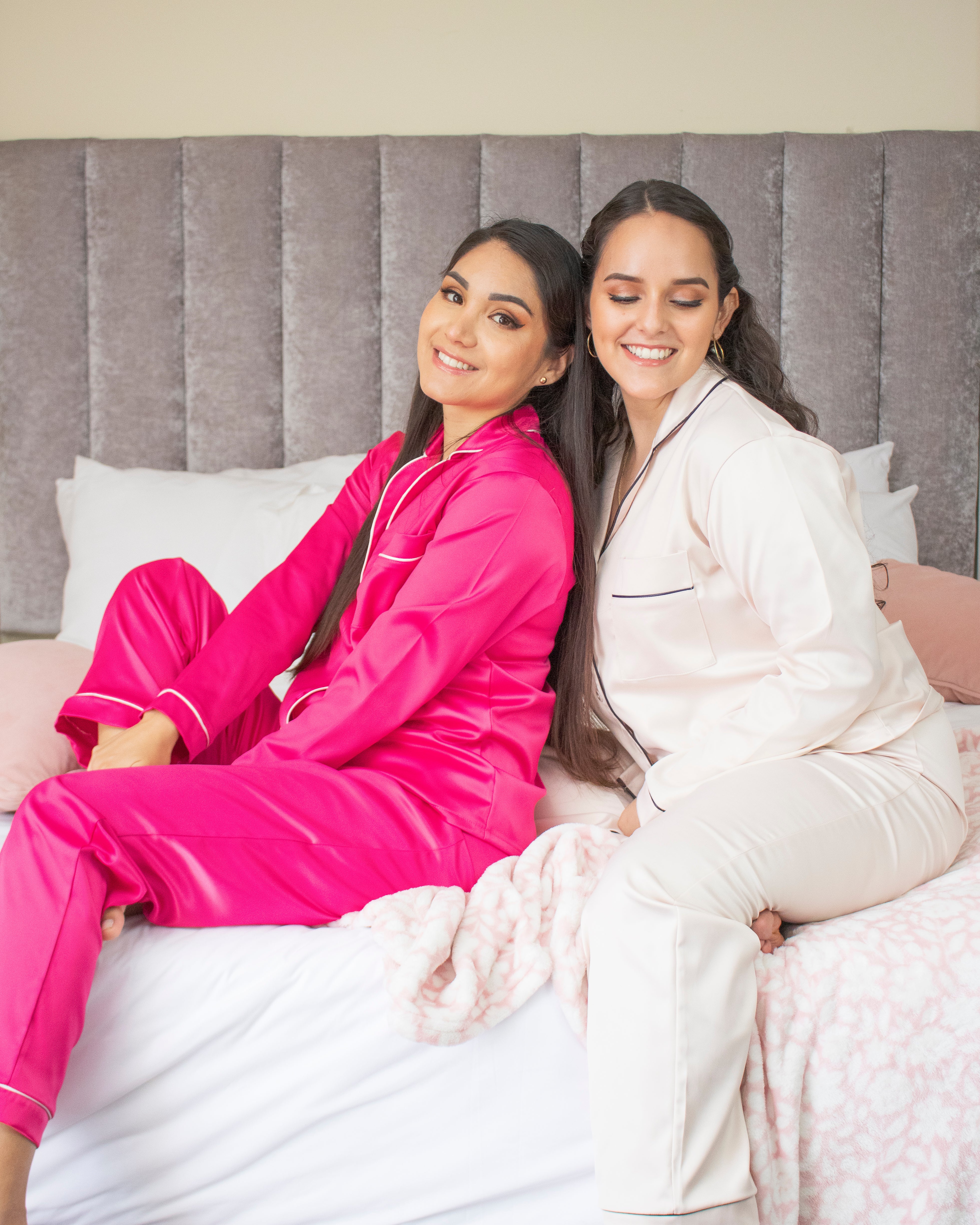 Pijama manga larga Satin licrado