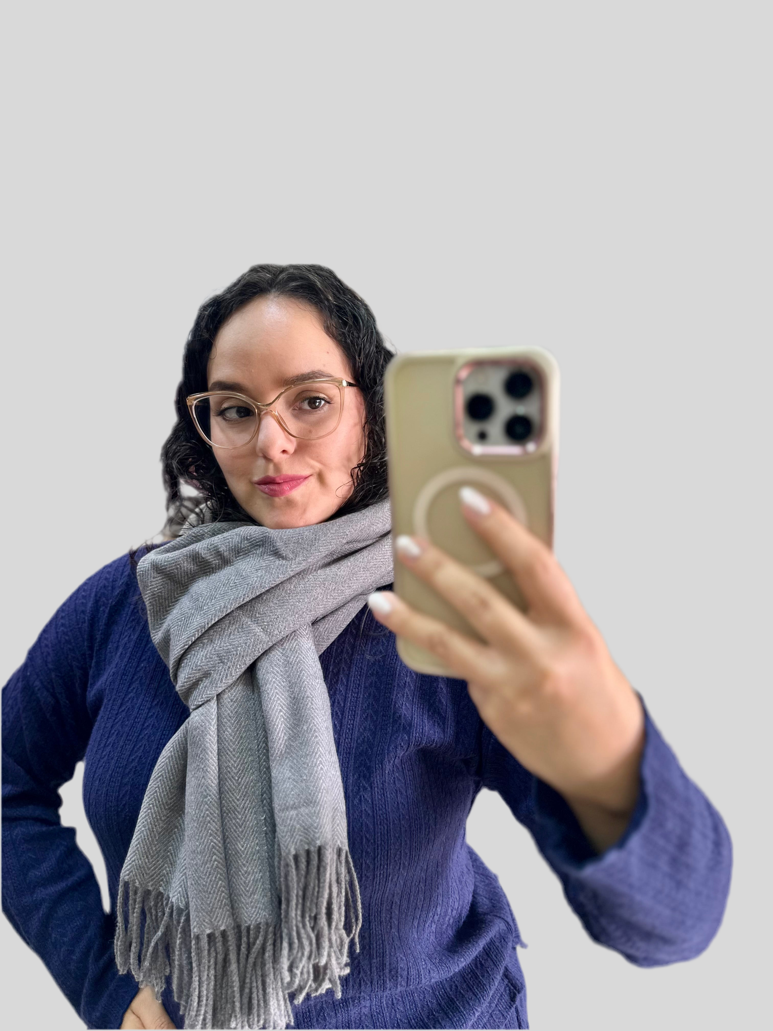 Pashmina textura espiga